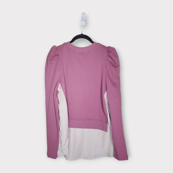 Maeve Pink and Beige Sweater - Picture 7 of 7